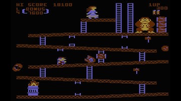 Atari 8-Bit Game Revisited, Donkey Kong (sound hack)