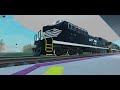 ROBLOX Railfanning at Selma, NC S63E21: Norfolk Southern Arbor Coal Train