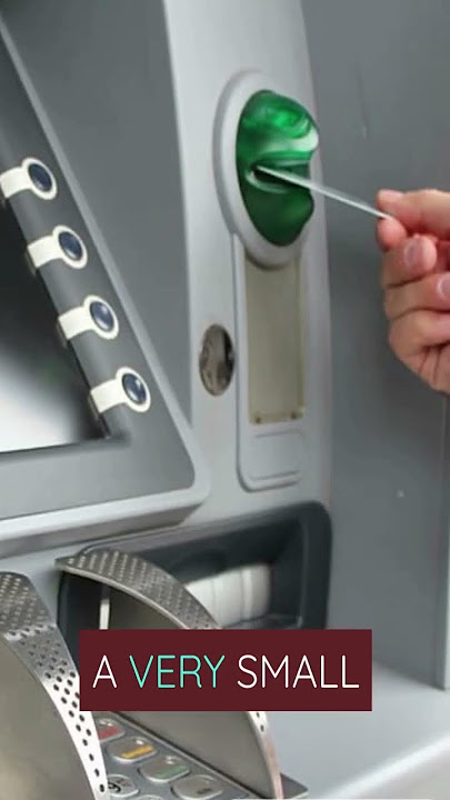 Kebenaran Tentang Suara ATM Mengapa Suara Pengeluaran Uang Tunai Itu Palsu #shorts #atm