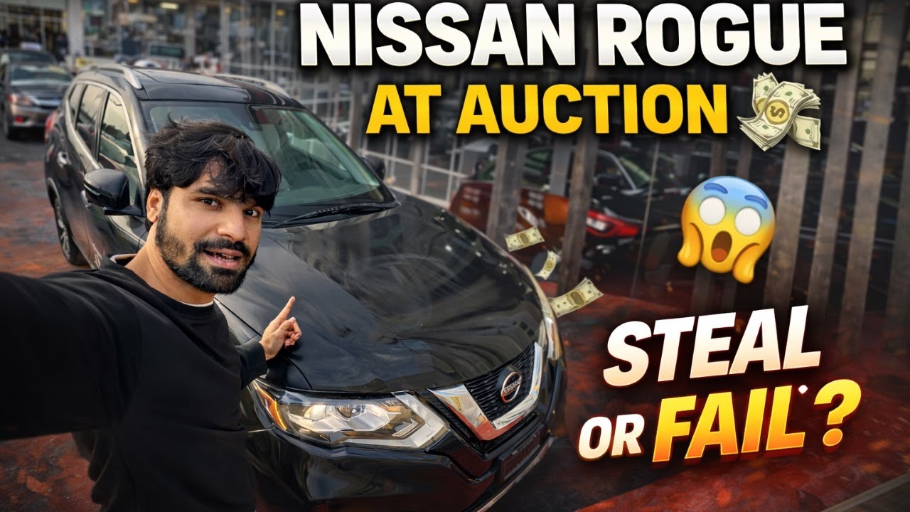 Buying Nissan Rogue from Auction… Was It Worth It? 🤯 | Yeh Nissan Rogue Sasti Lagi… Phir Yeh Dekha 😳
