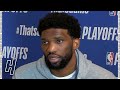 Joel Embiid Postgame Interview - Game 4 - 76ers vs Hawks | 2021 NBA Playoffs