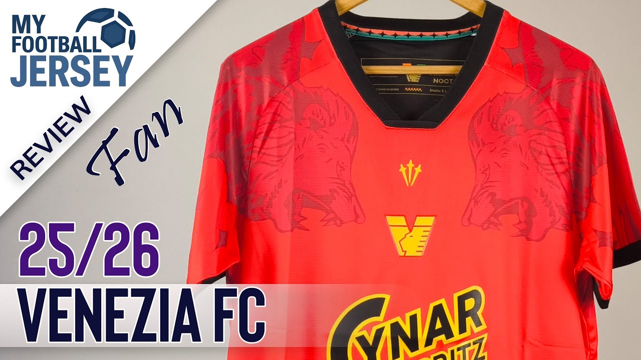 Venezia FC Fourth Jersey 25/26 (Kitjj) Fan Version Review - YouTube