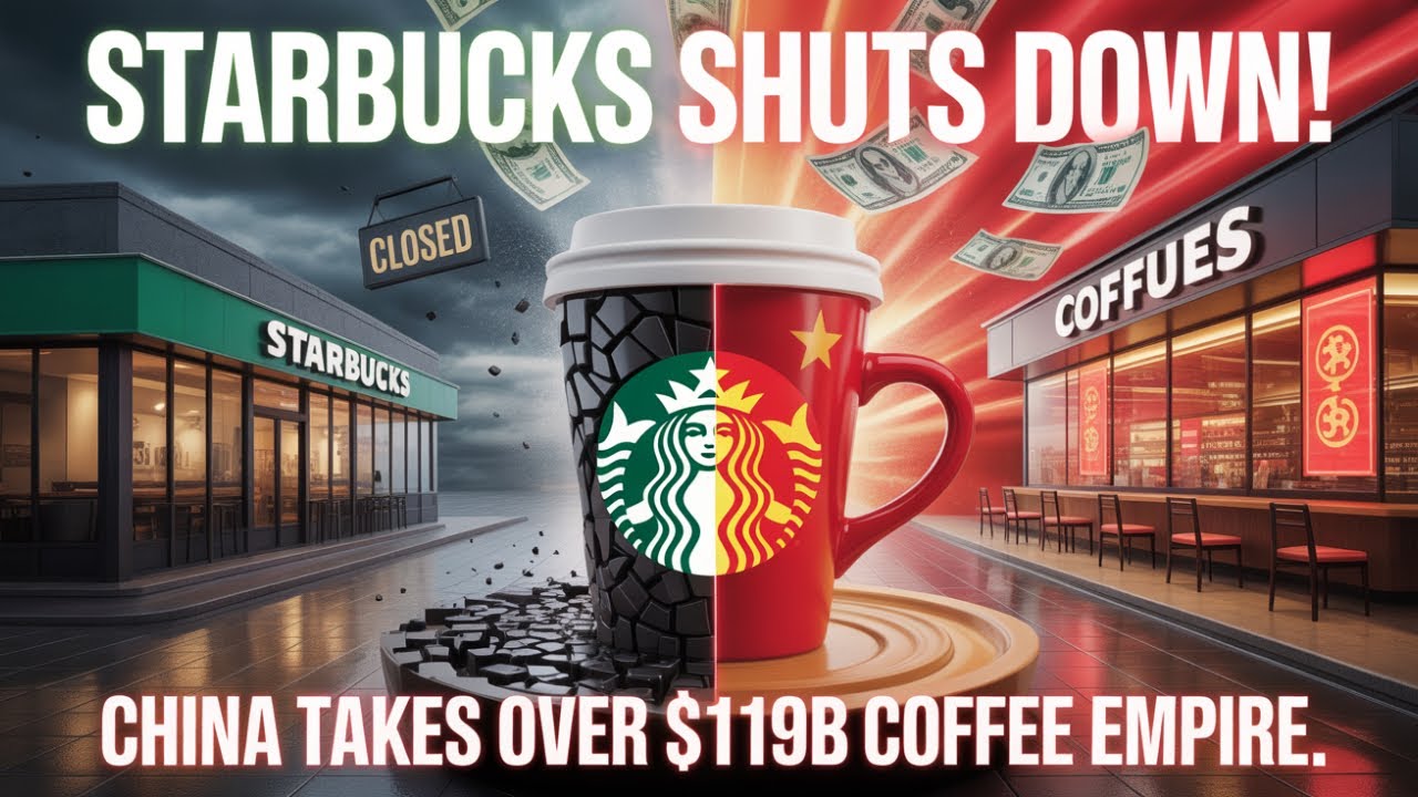 Starbucks SHUTS DOWN 400 Stores — China Takes Over $119B Coffee Empire!