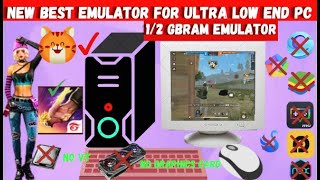 (NEW)Best Emulator For 2GB Ram No Graphics Card Ultra Low End PC || Hog