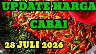 Update harga cabe rawit hari ini, selasa 28 Juli 2026 di pasar induk pare kediri 