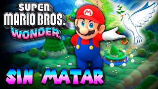 ¡ÉPICO! ¿Es posible terminar Super Mario Bros. Wonder PACIFISTA? (Sin Matar)
