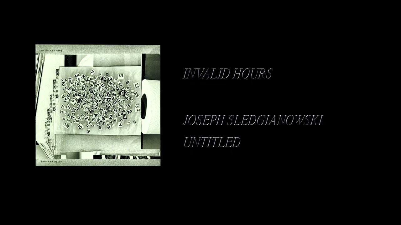 Joseph Sledgianowski - Untitled [Full Cassette Rip]