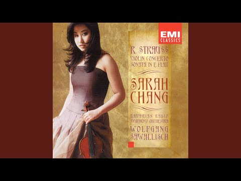Sarah Chang, Wolfgang Sawallisch, Symphonieorchester des Bayerischen Rundfunks - R. Strauss: II. Lento, ma non troppo