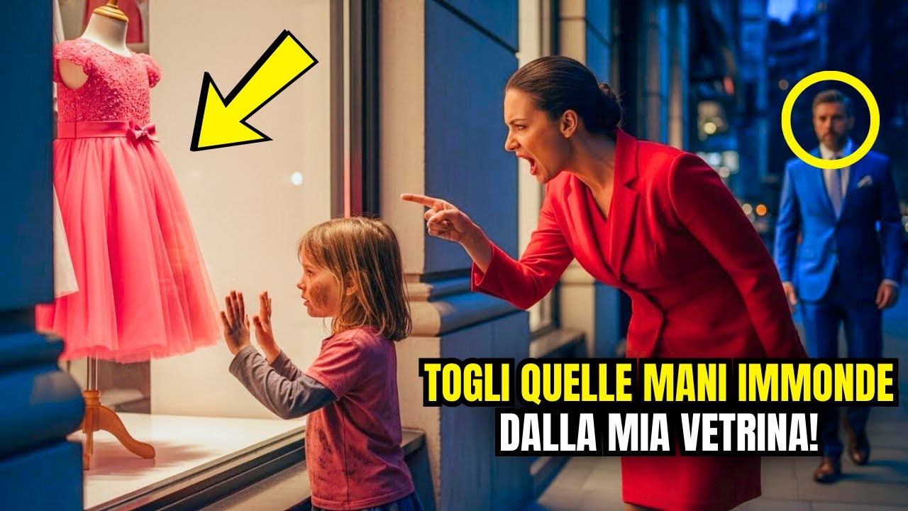 BAMBINA POVERA VIENE UMILIATA IN PUBBLICO… FINCHÉ UN MILIONARIO INTERVIENE E CAMBIA IL SUO DESTINO!