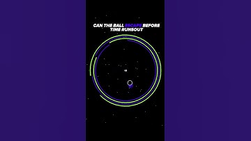 Can it escape? 🤔 #satisfyingvideo #physics #bouncingball