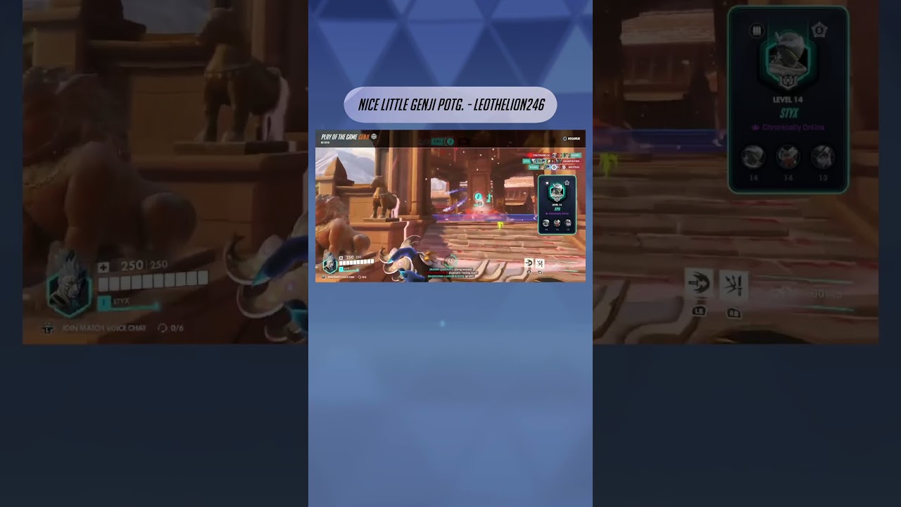 Nice little Genji POTG. - Leothelion246