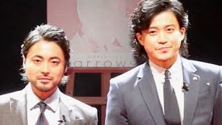 小栗旬と山田孝之、息もぴったりな2人が新CM発表会