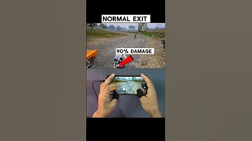 BGMI PUBG MOBILE TRICKS 24 VEHICLE EXIT #shorts