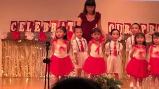 Olivia performing for K2 graduation 2015