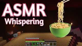 ASMR Gaming | MINECRAFT SURVIVAL NOODLES (35) | Whispering + Keyboard/Mouse Sounds 💤