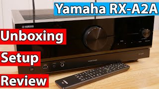 New Yamaha Rx-A2A Unboxing Setup And Review 4K120Fps Hdmi 21 For Ps5 And Xbox Series X