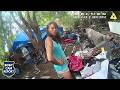 Cops Follow Shoplifter to Her Home... in the Woods