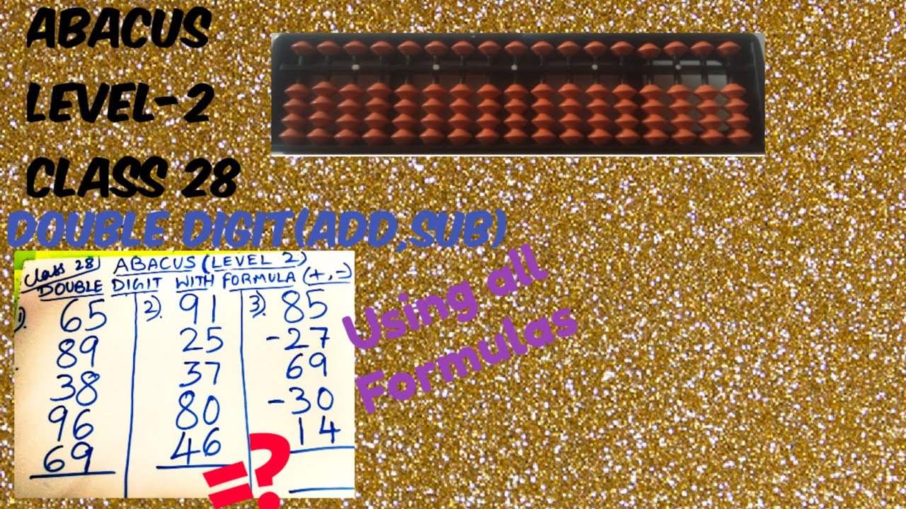 abacus double digit addition||abacus level 2||abacus subtraction of 2 digit numbers||Class 28||Tamil