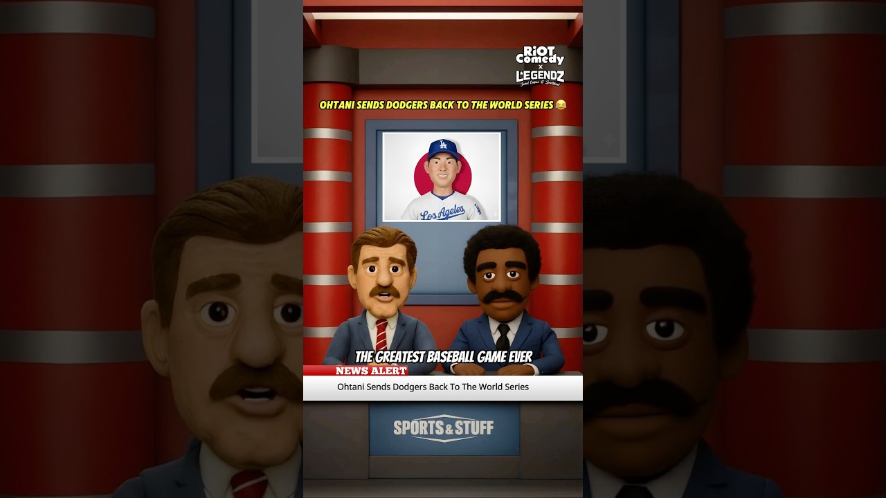 Отани отправляет «Доджерс» обратно в Мировую серию 😂 