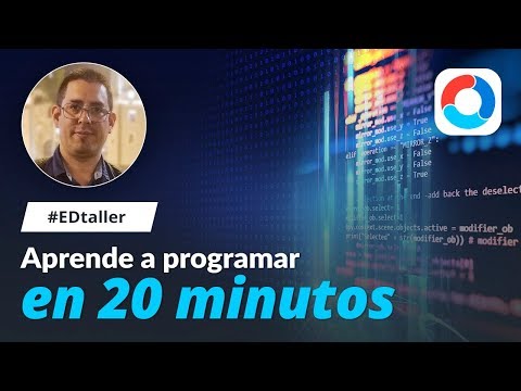 Aprende a programar en 20 minutos  #EDtaller 136