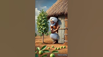 Farmers keep a secret watch because someone is stealing guavas every day 😭 #ai #pigeon #farmer