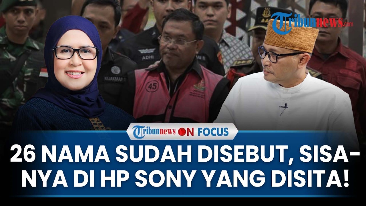 Sony Sonjaya: Saya Siap Mati, Saya Mau Buka Semua! | On Focus