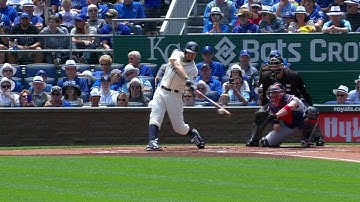 ATL@KC: Hosmer opens the scoring with a single