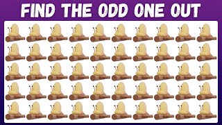 Find The Odd Emoji Out | Emoji Quiz