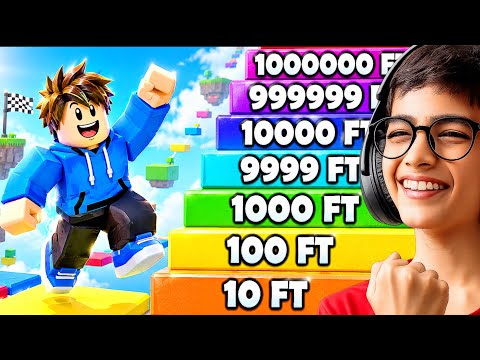 ROBLOX +1 HIGH JUMP POWER ESCAPE 😮