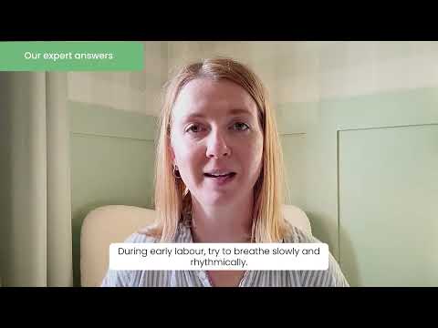 Which breathing techniques can you use for labour?