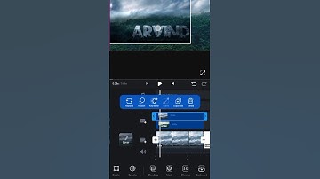 How to make dark cloud in a photo by VN video editing app.