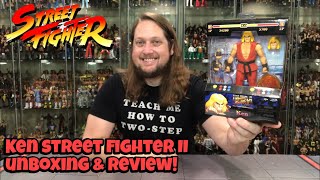 Ken Street Fighter II Jada Toys Unboxing & Review!