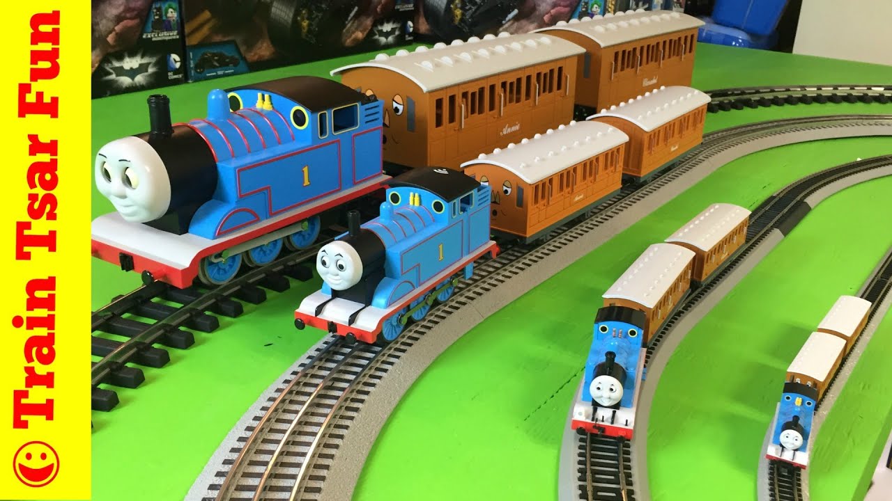 THOMAS THE TANK ENGINE X4 N, HO, O, G Scale Trains Running 