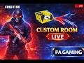 FREE FIRE LIVE NOW 🔴 | SUBSCRIBER CUSTOM ROOM 💥 CS RANK PUSH | PA GAMING