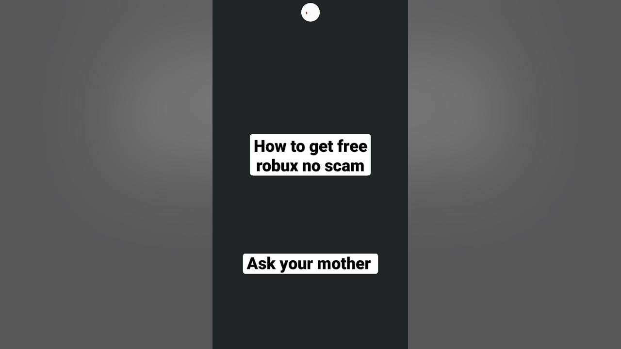 How to get free robux no scam YouTube