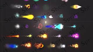 Projectile Fireball Spell Ball Particle Explosion Effects Magic VFX Projectiles screenshot 3