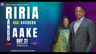 RIRIA NGAI ACERERA ANDU AKE || APOSTLE JOE MBUGUA || KIKUYU SERVICE || 1ST FEB 2026