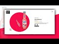 Product page design for e-commerce website with animation effect | HTML CSS JavaScript(gsap)