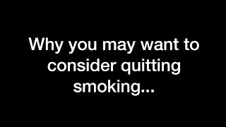 Why Now Might Be A Great Time To Quit Smoking