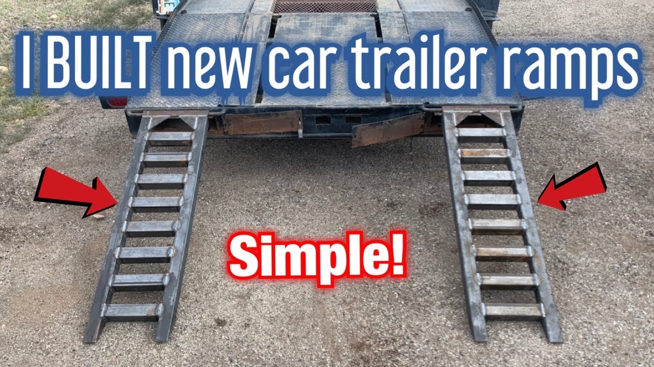 Car Trailer Ramp Plans