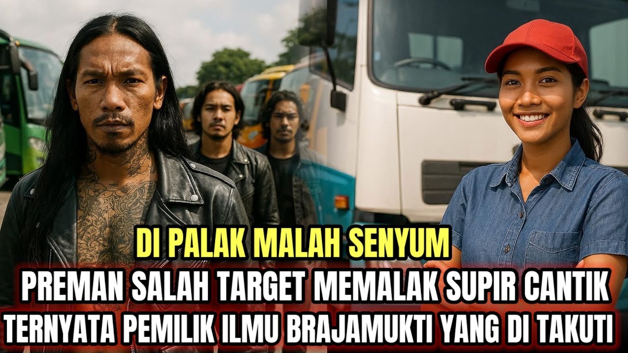PREMAN SALAH PALAK‼️MEMALAK SUPIR TRUK CANTIK TERNYATA PEWARIS ILMU BRAJAMUKTI YANG DI TAKUTI
