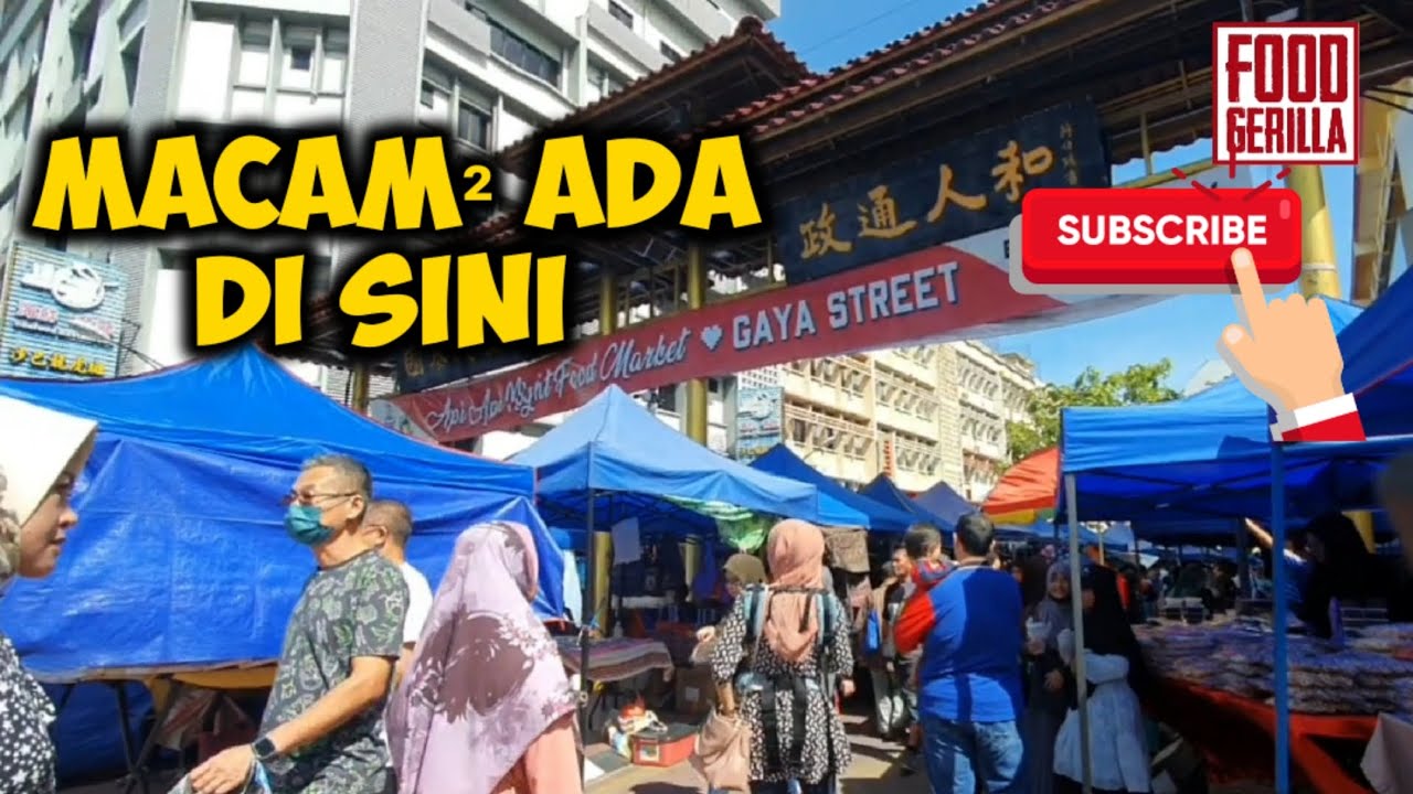 Gaya Street Sunday Market(Chinatown) , Kota Kinabalu, Sabah