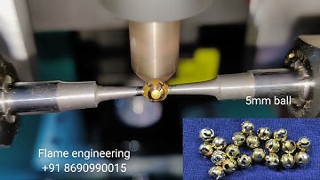 Vertical ball design CNC machine| Flame engineering| para CNC machine.