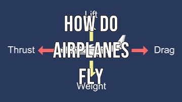 How do airplanes fly
