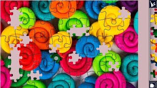 🍭 candy swirl puzzle 🧩✨ //rainbow candy jigsaw 🌟 #candy #colorful #jigsawpuzzle @jigsawpuzzle98  screenshot 1