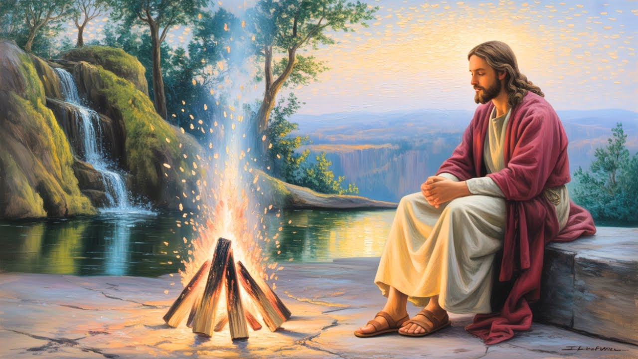 Come rest with Jesus... And let the word calm your anxiety