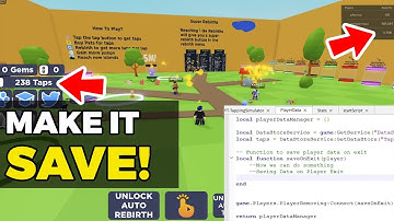 Roblox Data Store Tutorial Saving Data to Data Store Service