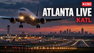 HD Video of Tower/Runway | Atlanta Airport (KATL) Air Traffic | ADS-B Flight Tracking, & ATC