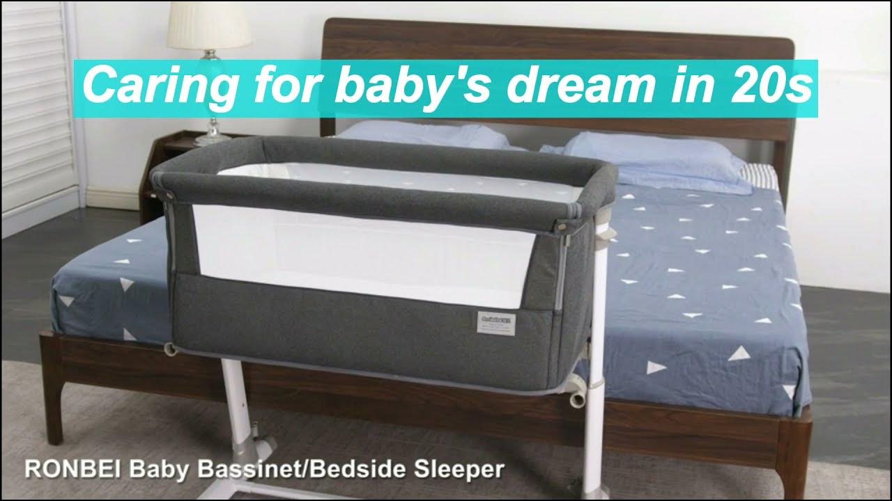 BABY 20 Second To Know RONBEI Bedside Sleeper WHY YOU NEED