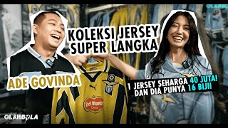 Ade Govinda: Koleksi Hampir 200 Jersey Liga Italia dan Lazio!